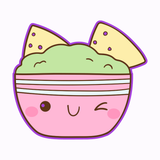 Kawaii Guacamole Bowl Cookie Cutter & Stamp – Cute Fiesta Cookie Cutter