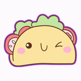 Kawaii Winking Taco Cookie Cutter & Stamp – Cute Fiesta Cookie Cutter