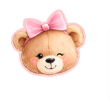 Sweet Wink Teddy Cookie Cutter & Stamp