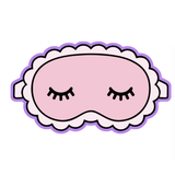 Spa Day Sleep Mask Cookie Cutter & Stamp