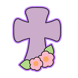 Elegant Easter Cross Cookie Cutter