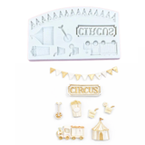 Circus-themed Silicone Mold