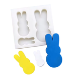 Bunny Silicone Mold 3 Cavity