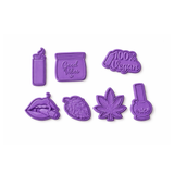 Chill Vibes Cookie Cutter & Stamp Set – 4 Piece