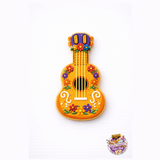 Día de los Muertos guitar cookie