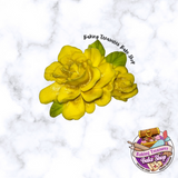 Roses With Leaves Silicone Mold