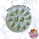 Ice Cream & Mouse Themed Silicone Mold