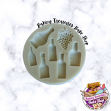 Wine Bottles Silicone Mold