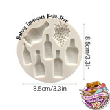 Wine Bottles Silicone Mold