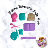 School Themed Silicone Mold