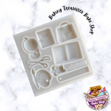 School Themed Silicone Mold