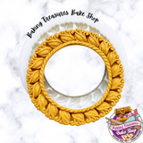 Round Swirl Frame Silicone Mold