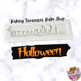 Halloween Banner  Silicone Mold
