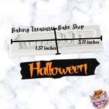 Halloween Banner  Silicone Mold