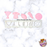 Football & Soccer Tappits fondant cutter