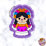 Maria Mexican Doll Cookie Cutter