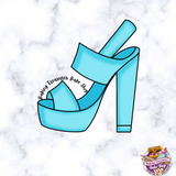 Barbie Doll Pump Heel Cookie Cutter