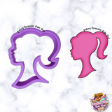 B Doll Silhouette Cookie Cutter
