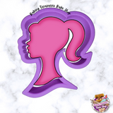 B Doll Silhouette Cookie Cutter