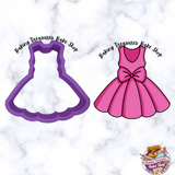 Barbie  Doll Dress Cookie Cutter