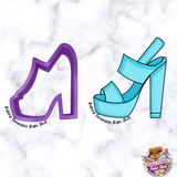 Barbie Doll Pump Heel Cookie Cutter