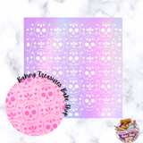 Dia De Los Muertos Stencil