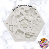 Pirate Themed Silicone Mold