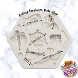 Pirate Themed Silicone Mold