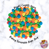 Bright Confetti Quins Sprinkles 2 oz