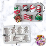 Merry Christmas Silicone Mold #1