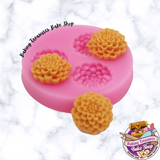 Cempasúchil and Marigold Flower Silicone Mold