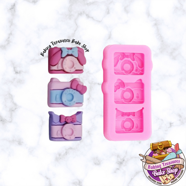 HK Cartoon Camera silicone mold 3 CT