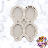Balloons Quad Silicone Mold