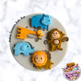 Baby Safari Animals Silicone Mold