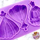 Princess Dresses Silicone mold