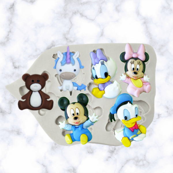 Cartoon Baby Silicone Mold