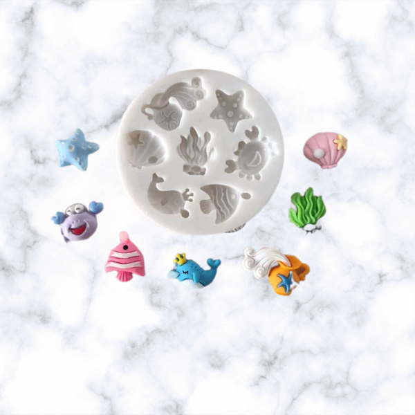 Ocean Life Silicone Mold #3