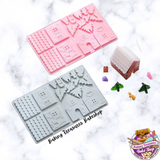 Christmas House Silicone Mold