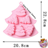 Silicone Christmas Trees Mold