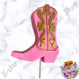 Large Cowboy Boot Silicone Mold