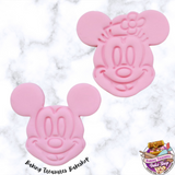 Mr & Mrs Mouse Cookie Cutter and Embosser