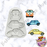 Bohemian Cars Silicone Molds