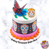 Dia de los Muertos "Day of the Dead" Ring Toppers 12 ct