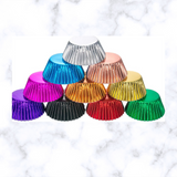 Foil Cupcake Liners & Muffin Liner  10 COLORS