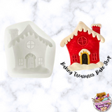 Christmas House Silicone Mold