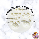 Halloween Bats, Spider, Candy and Pumpkins Silicone Mold