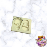 Skeleton Head Skull Silicone Mold