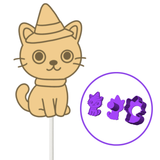 Halloween Black Cat Cake Pop Mold