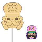 Christmas Nut Cracker Cake Pop Mold and Embosser