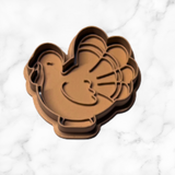 Turkey Cookie Cutter with Stamp Option